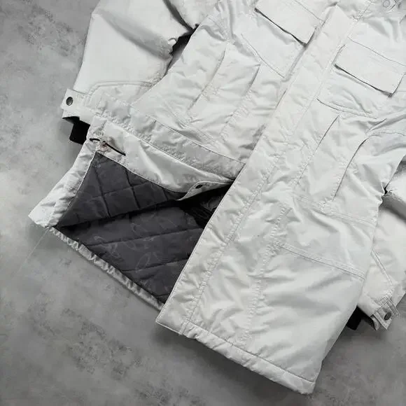 Y2K White Oakley Road Fuel Ski Snow Jacket - Picture 7 of 8